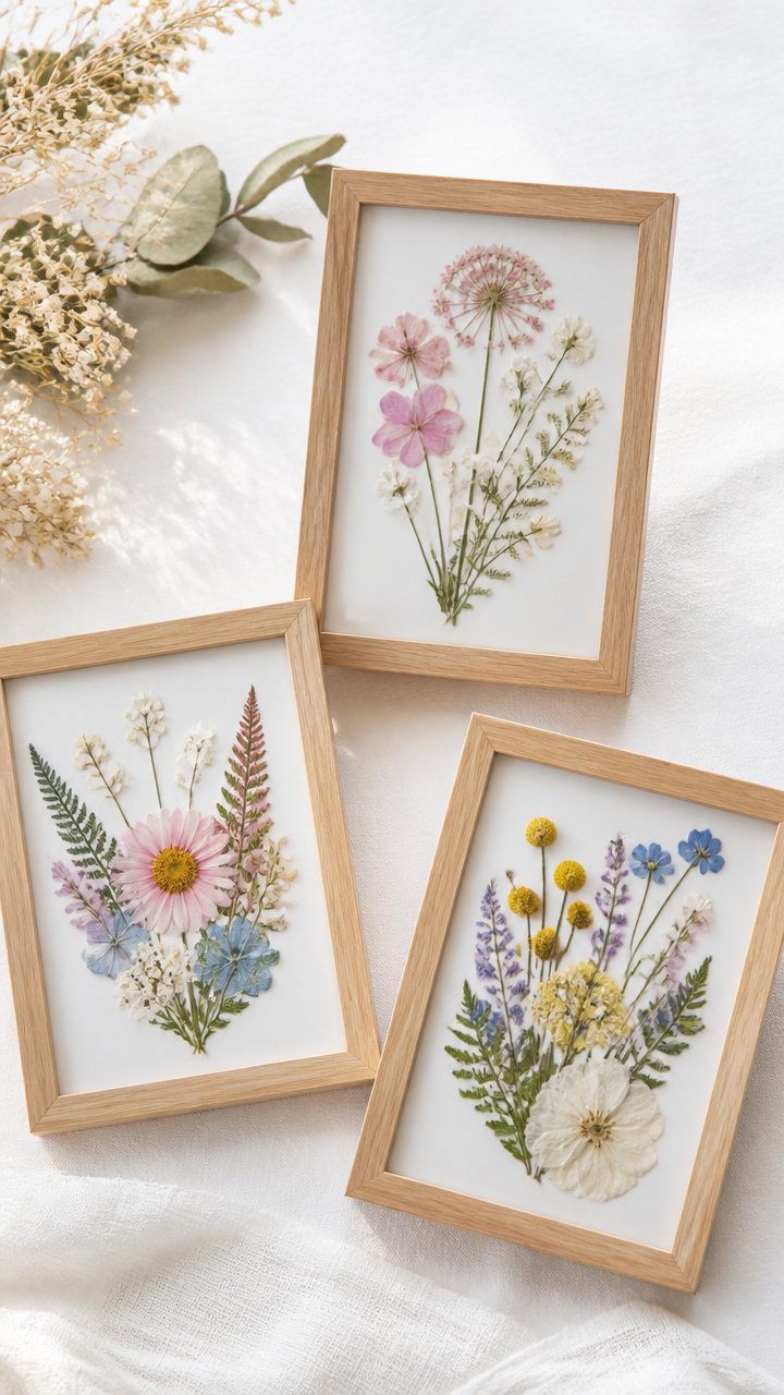 Pressed Flower Frames