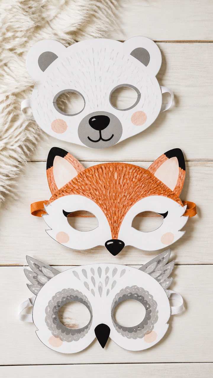 Arctic Animal Masks