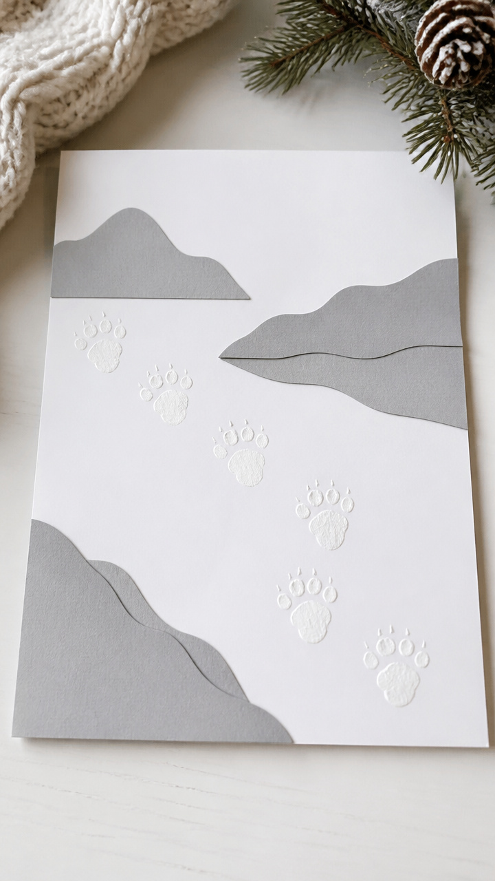 Polar Bear Paw Prints