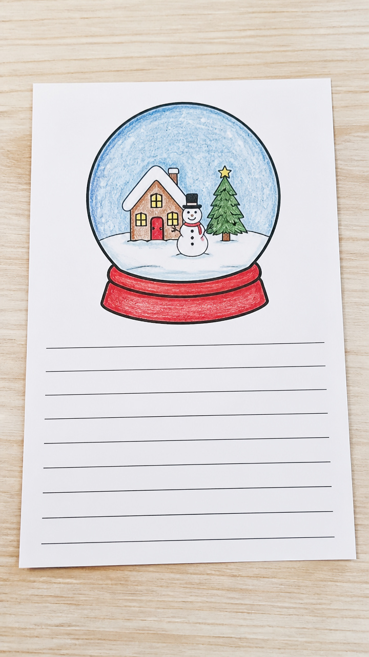 Snow Globe Writing Prompt