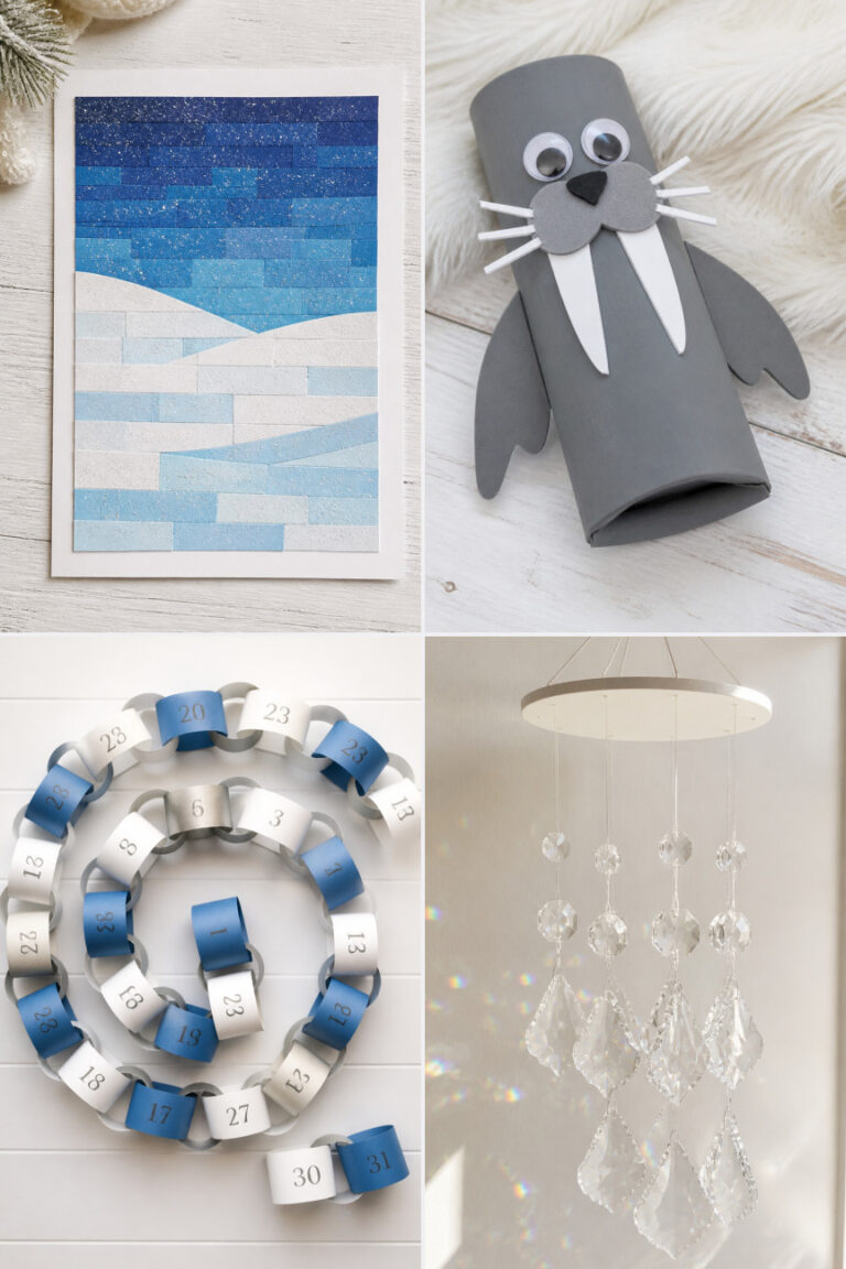 20 Free Printable January Crafts for Kids