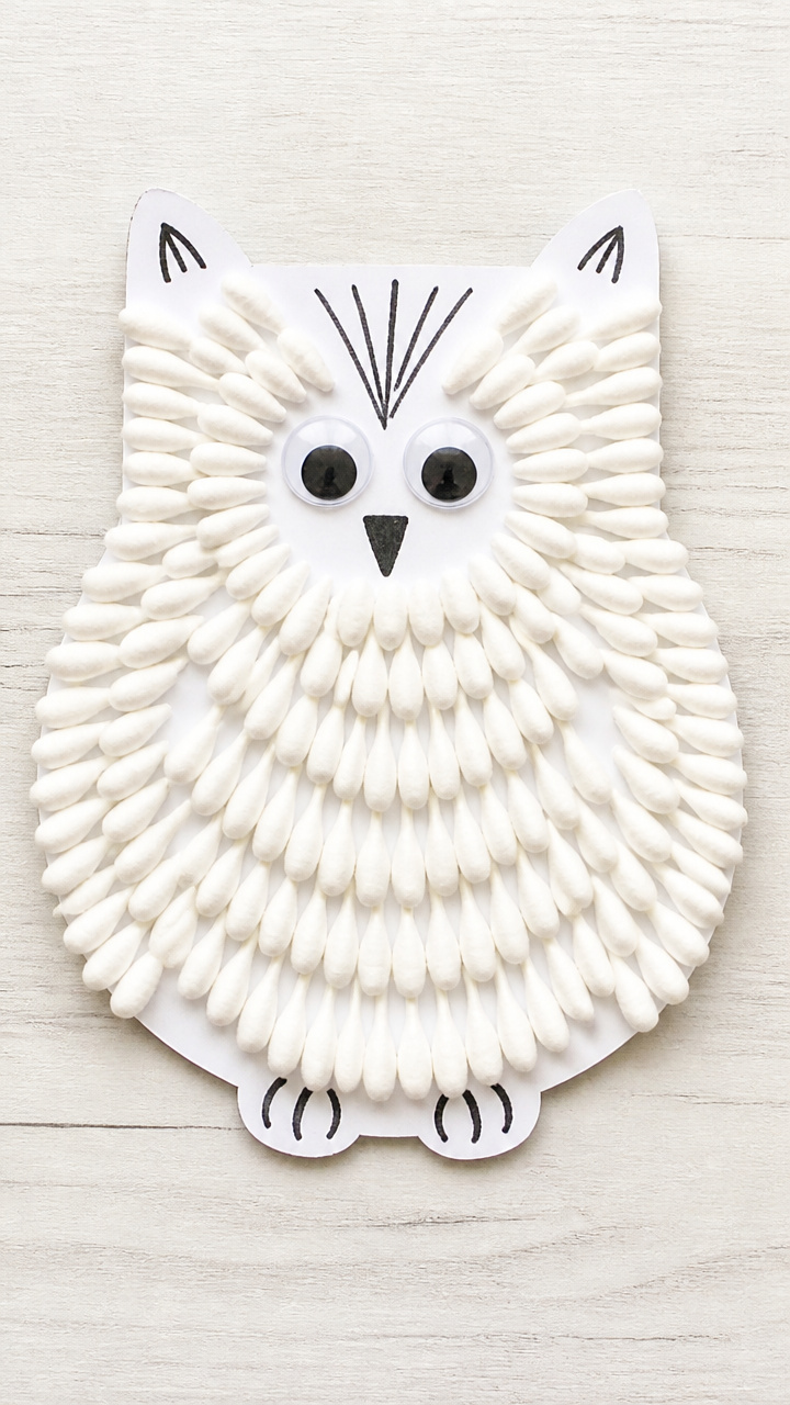 Q-Tip Feather Patterns