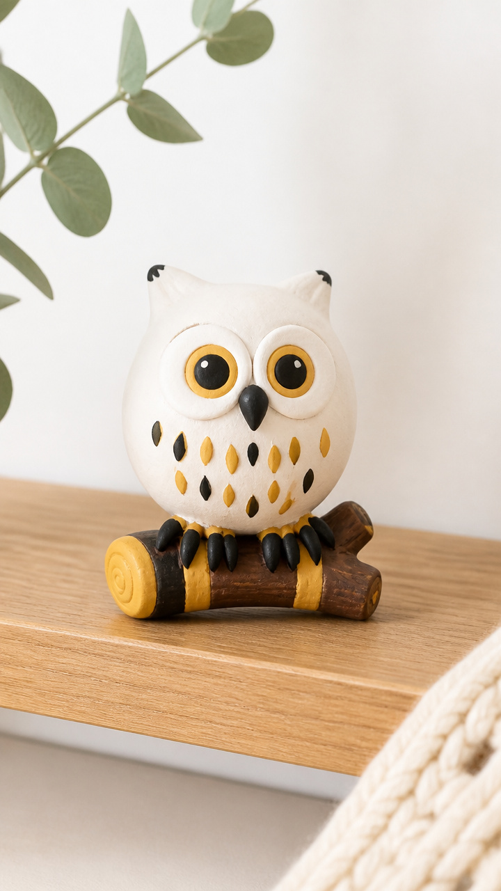 Clay Perched Sculptures