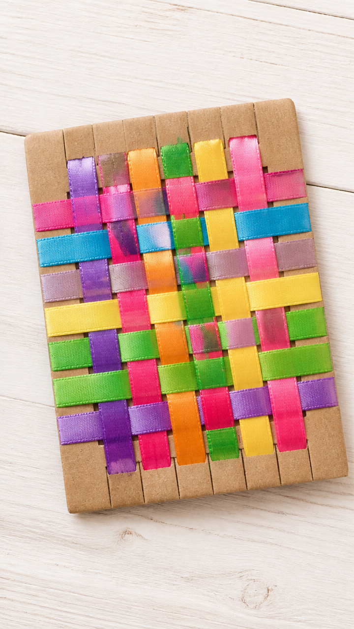 Ribbon Weaving Cards