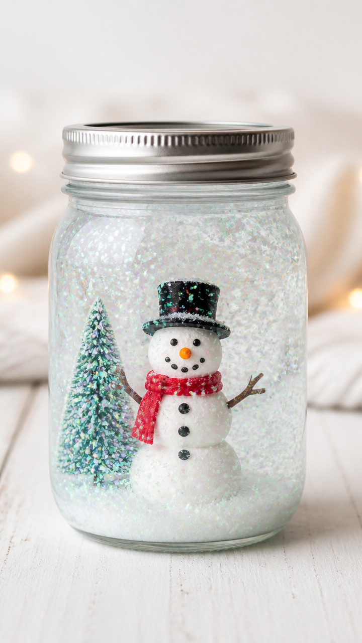 Snow Globe Jars