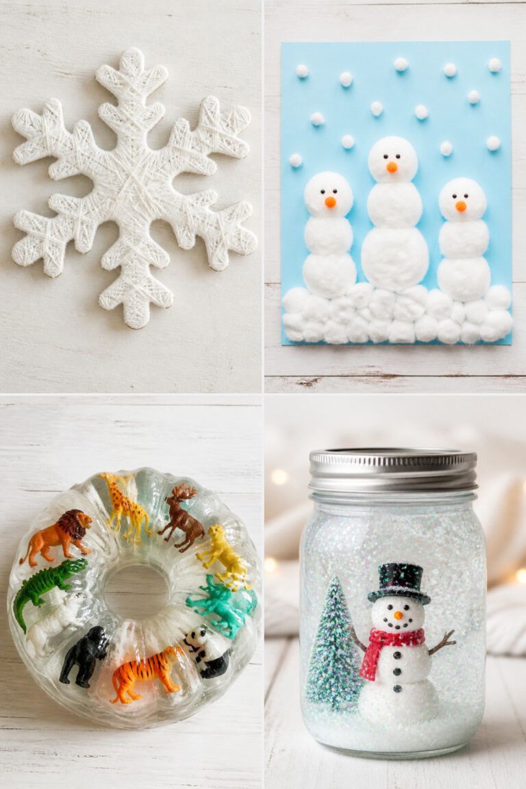 20 Sensory January Crafts for Toddlers and Little Hands