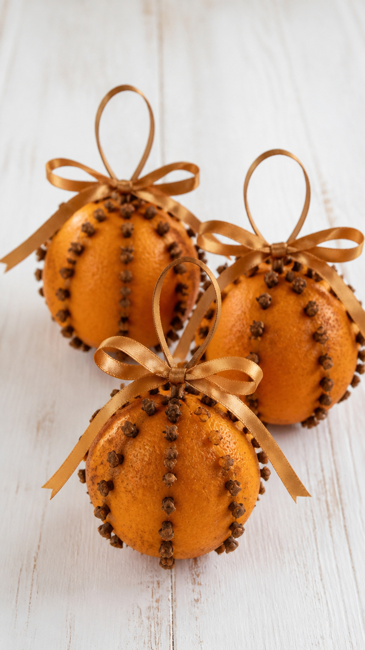Cinnamon Apple Pomanders