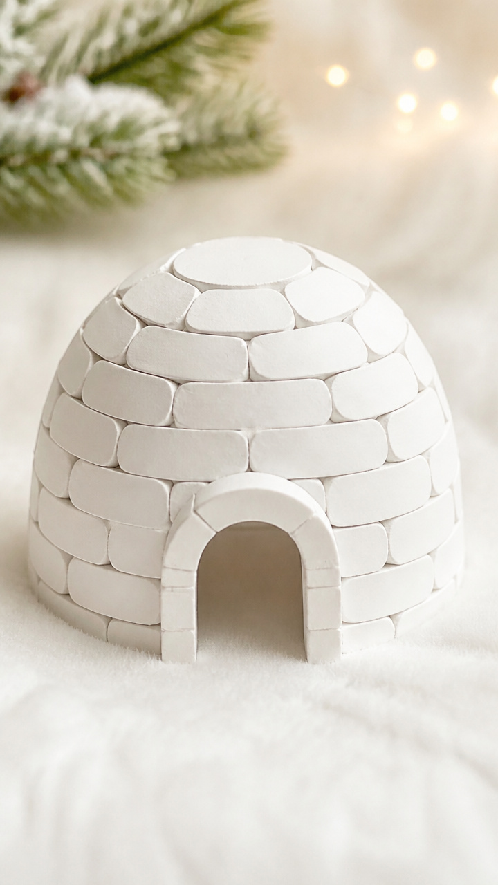 Popsicle Stick Igloos