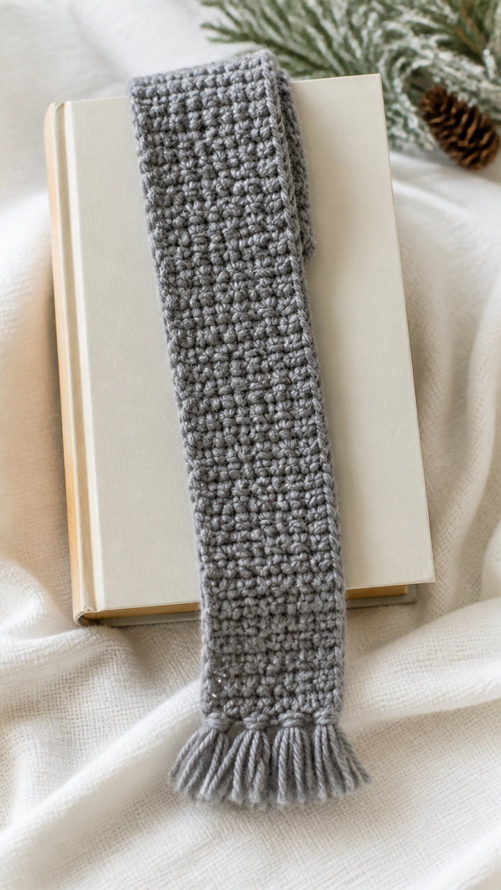 Knit Scarf Bookmark