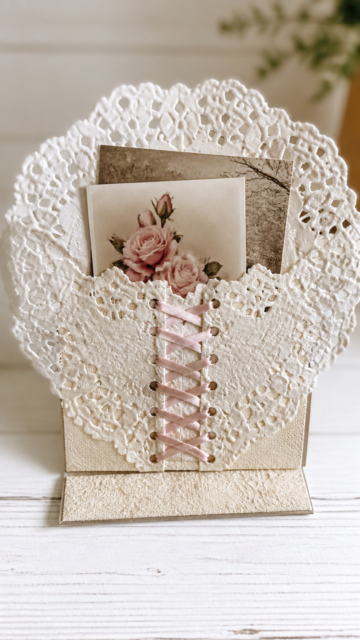 Laced Card Holder