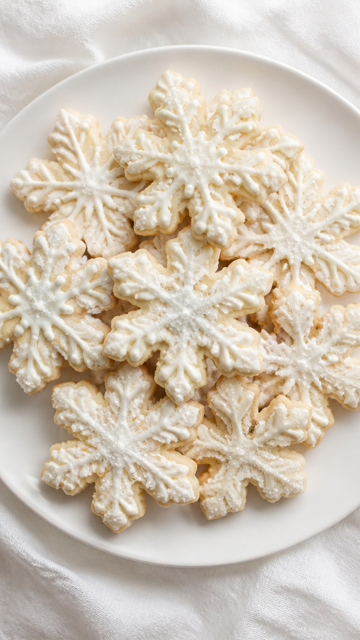 Edible Snow Cookies