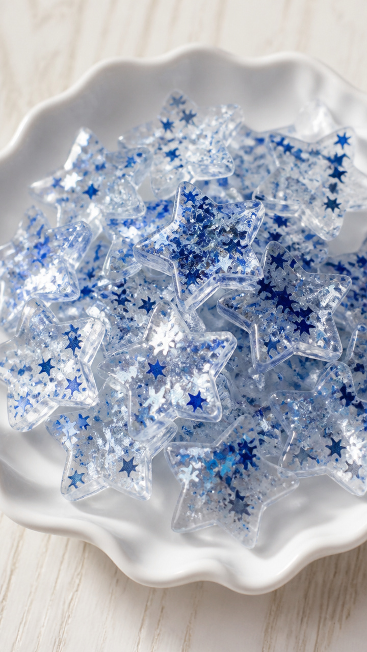 Ice Tray Frozen Stars
