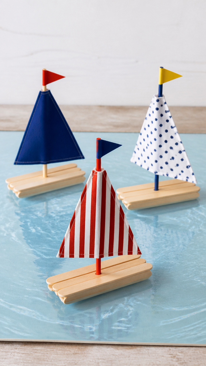 Popsicle Stick Boats