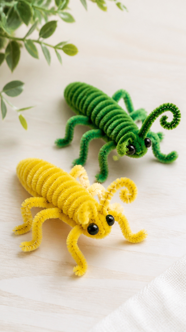 Pipe Cleaner Insects