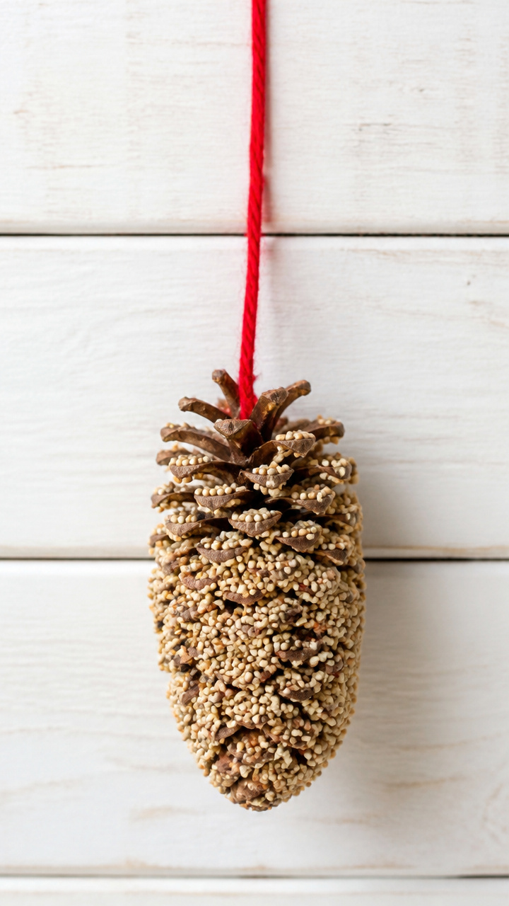 Pinecone Bird Feeders