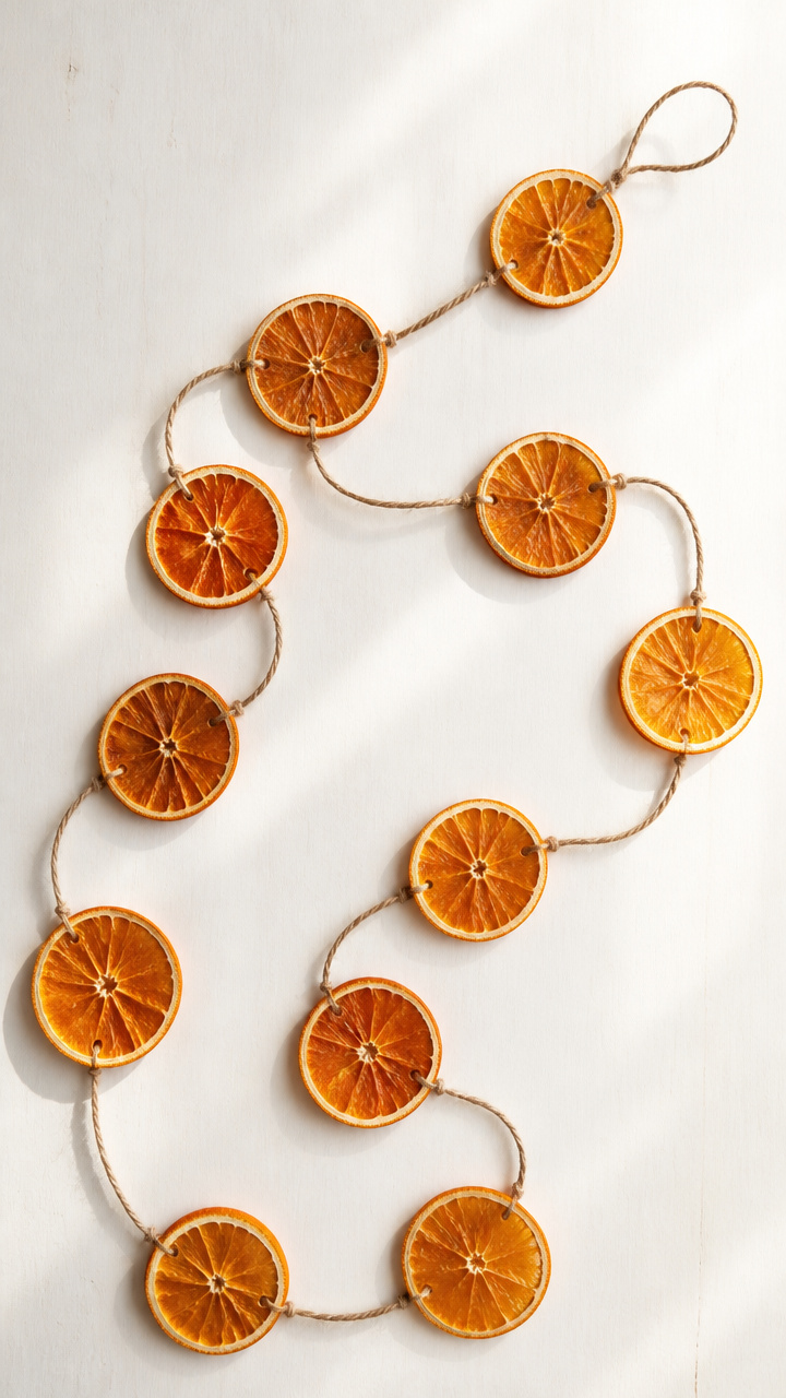 Dried Orange Slice Garland
