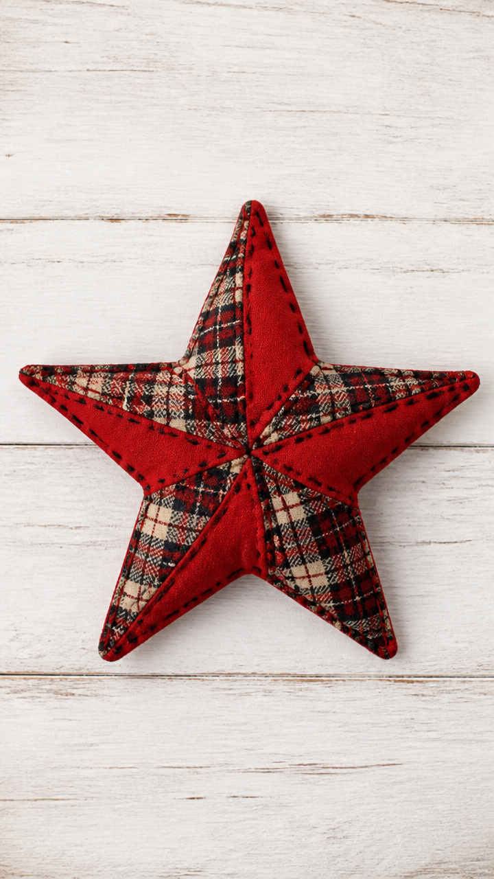 Quilted Fabric Star