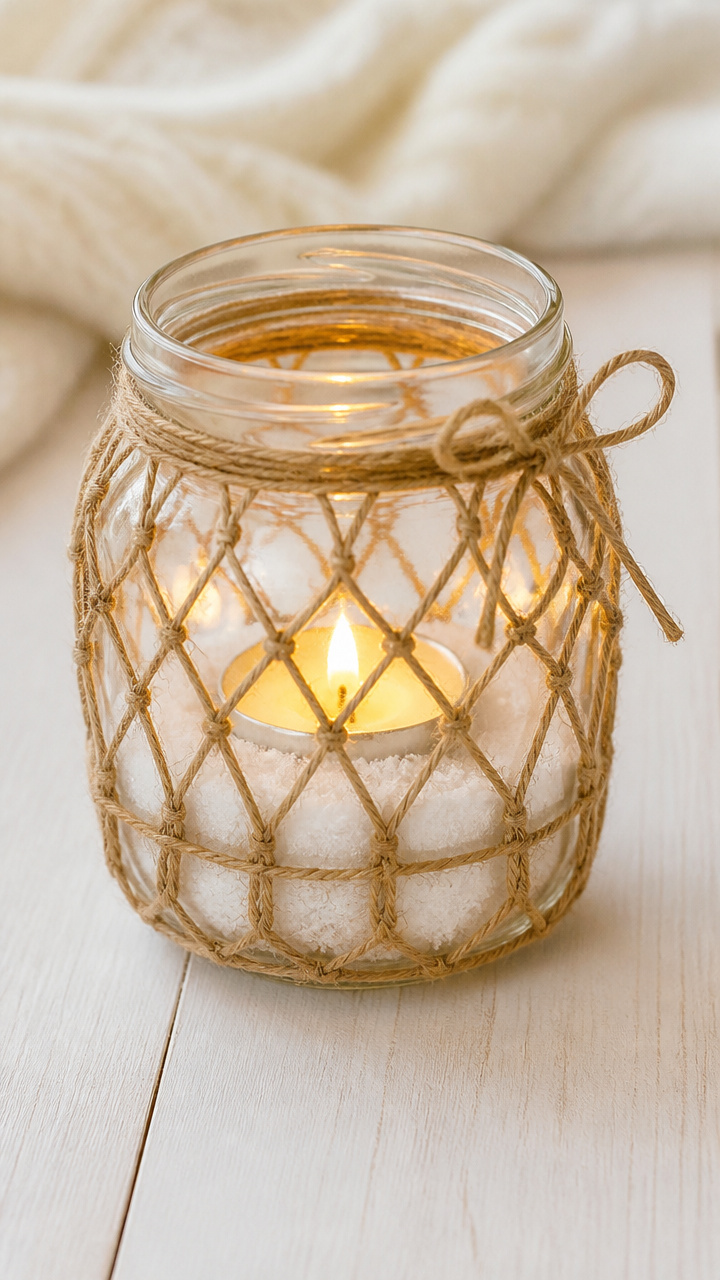 Mini Mason Jar Lantern
