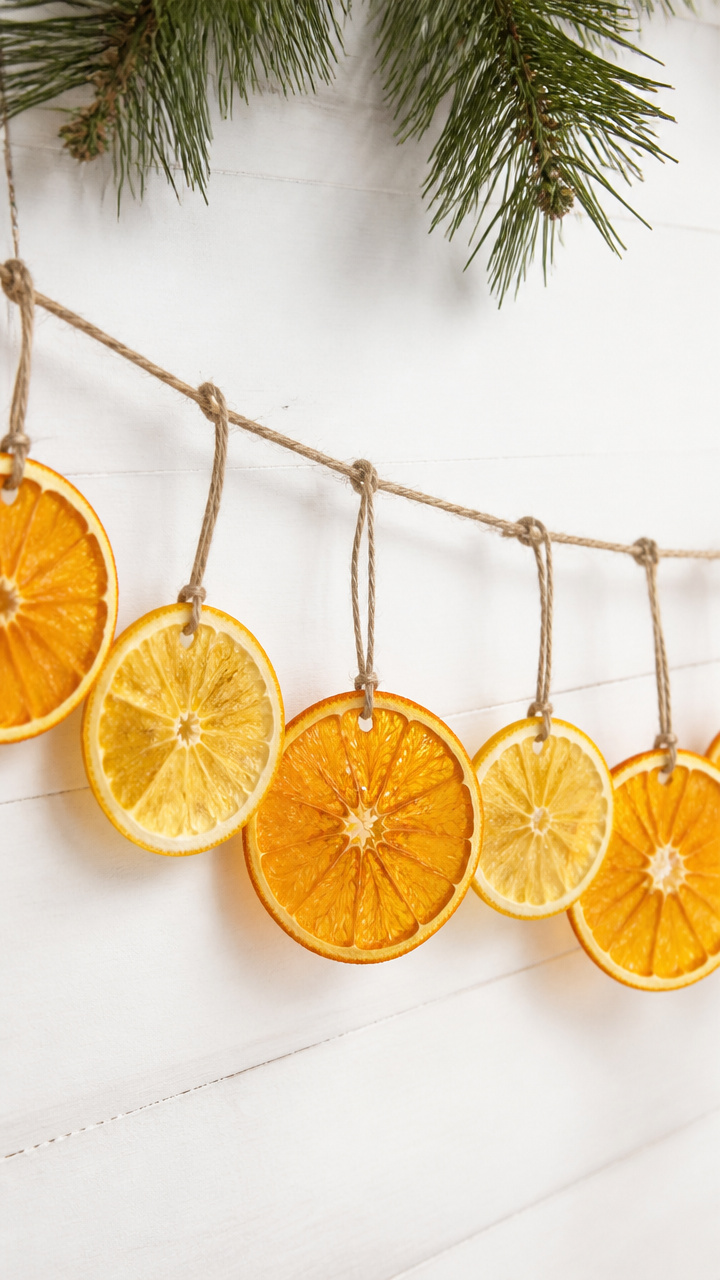 Citrus Slice Ornaments