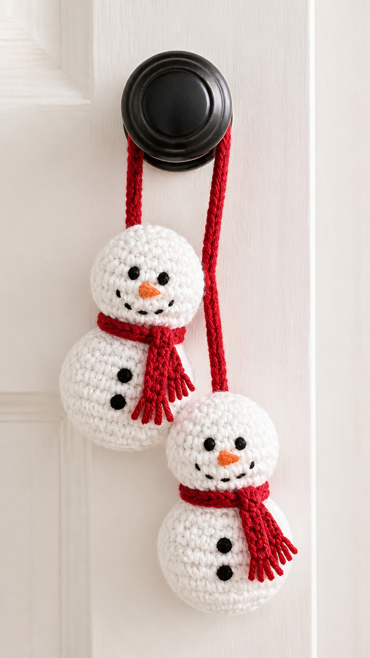 Crocheted Doorknob Hangers