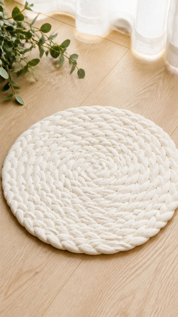 Braided Yarn Rug