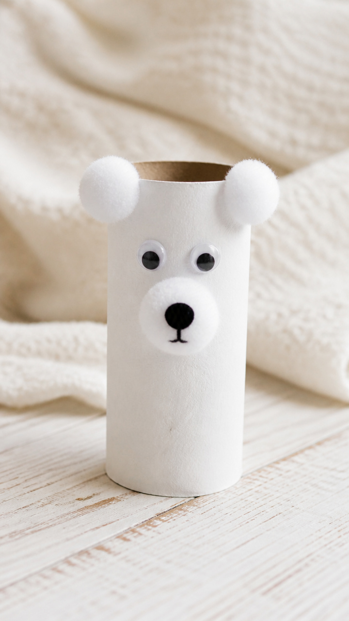 Polar Bear Toilet Paper Roll