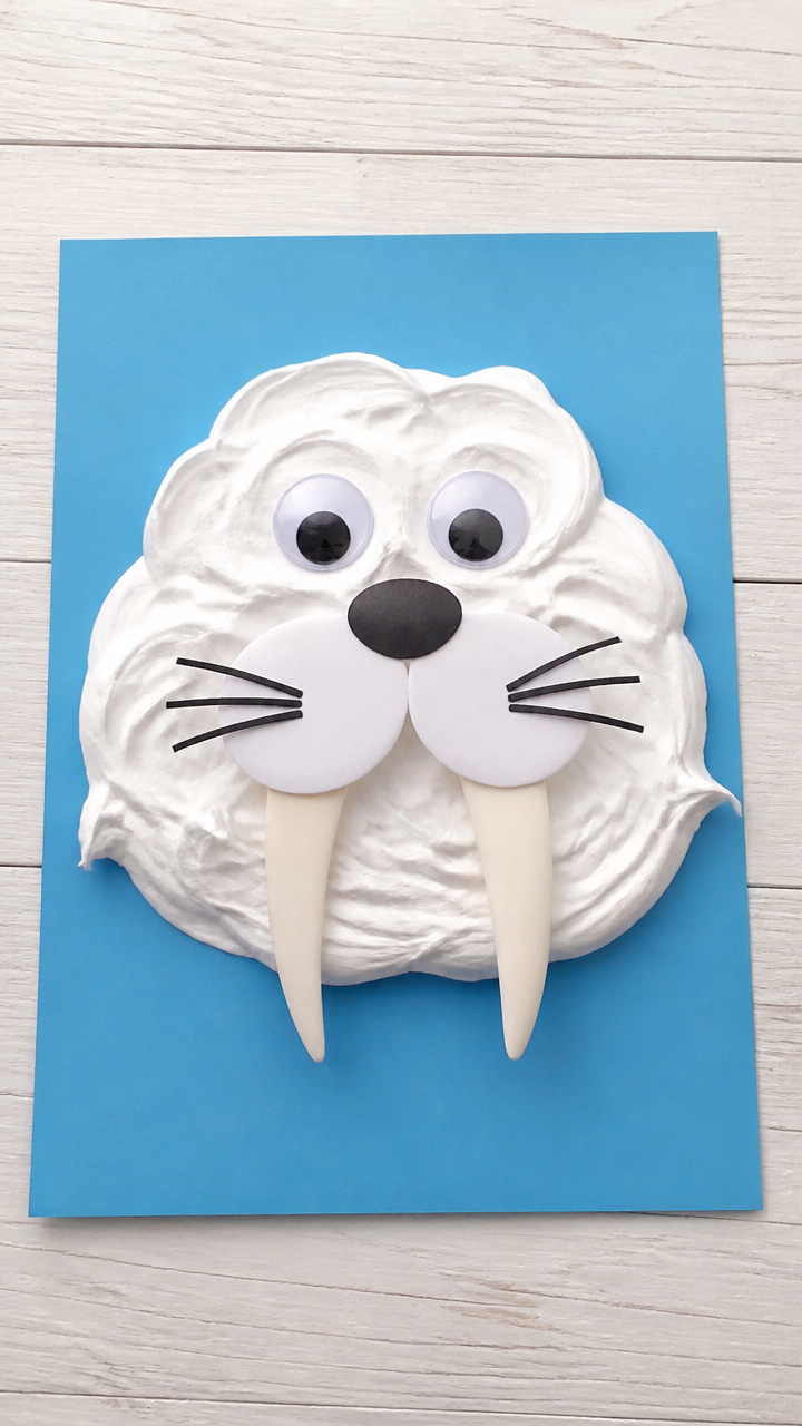 Shaving Cream Walrus