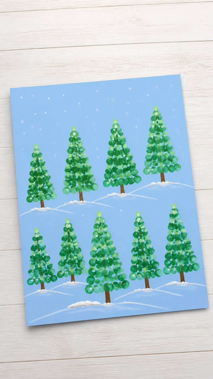 Fingerprint Evergreen Trees