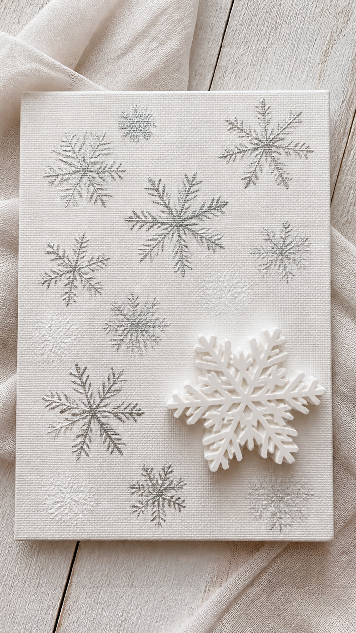 Foam Snowflake Stamps