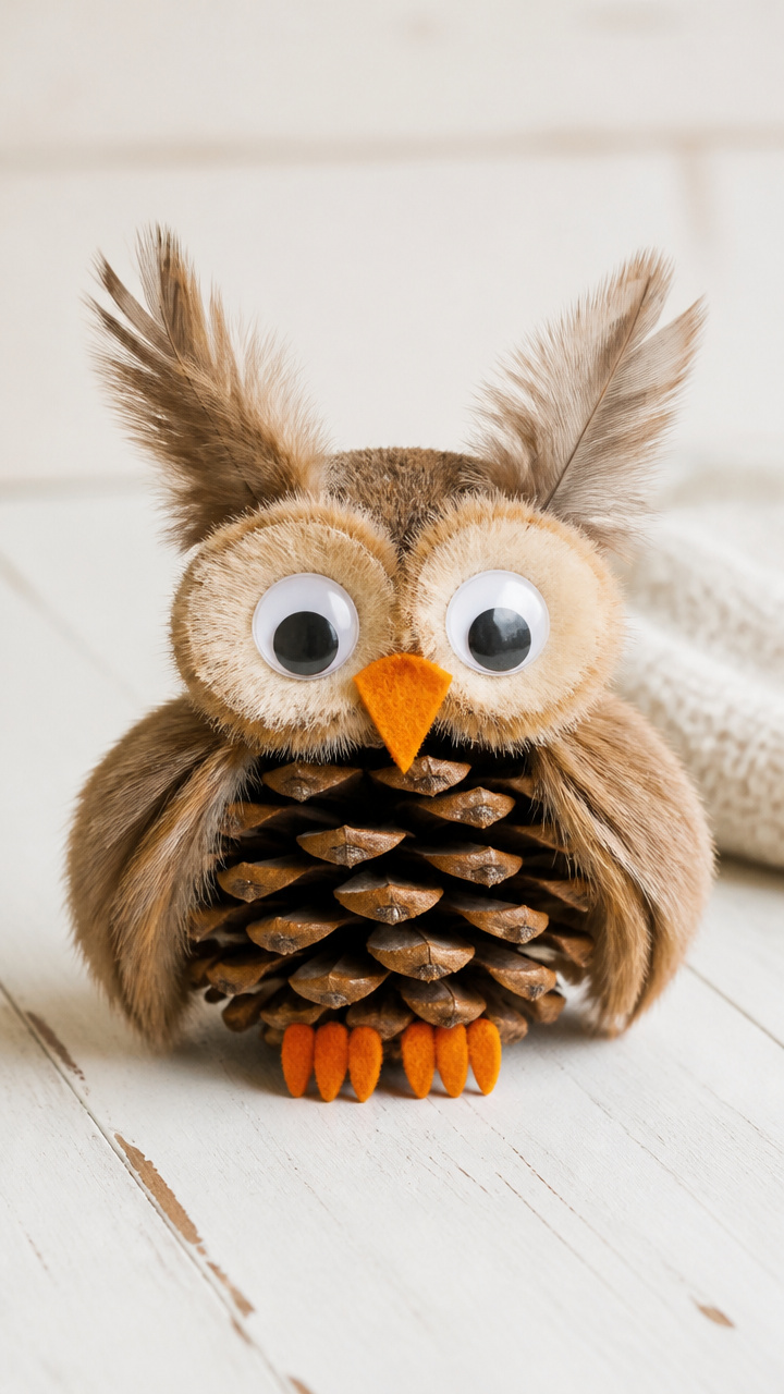 Pinecone Owls