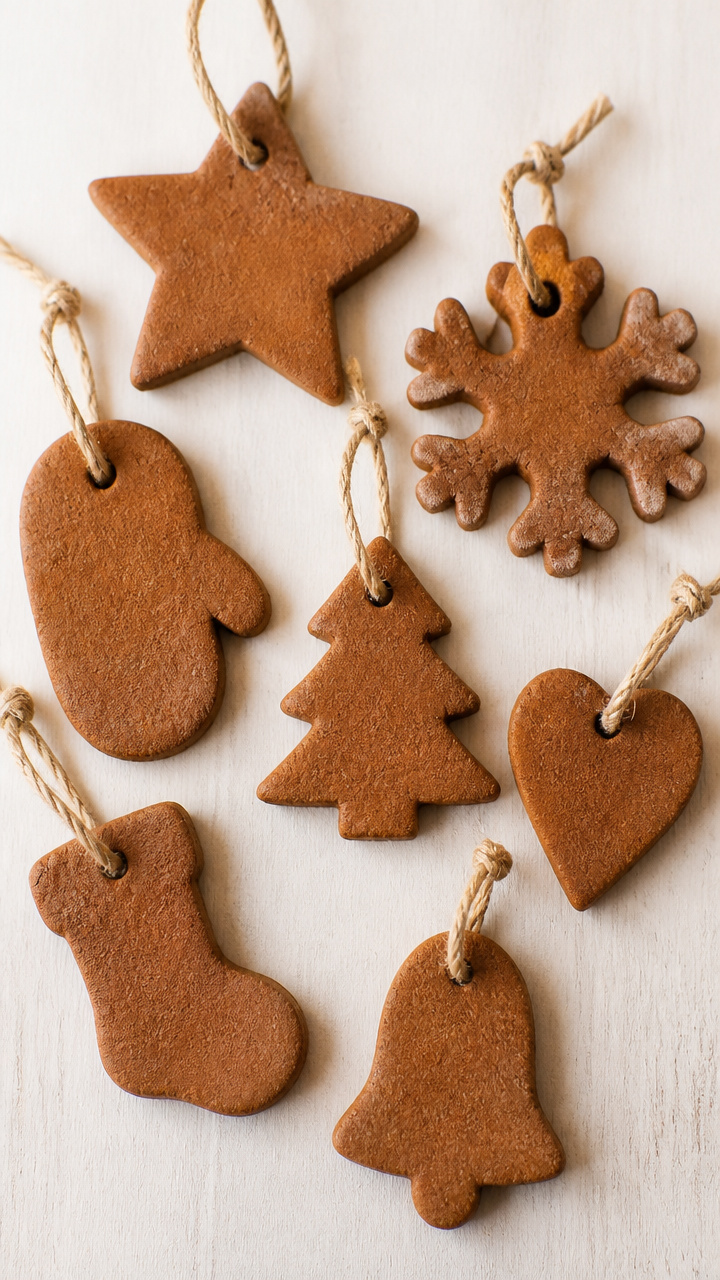 Cinnamon Dough Ornaments