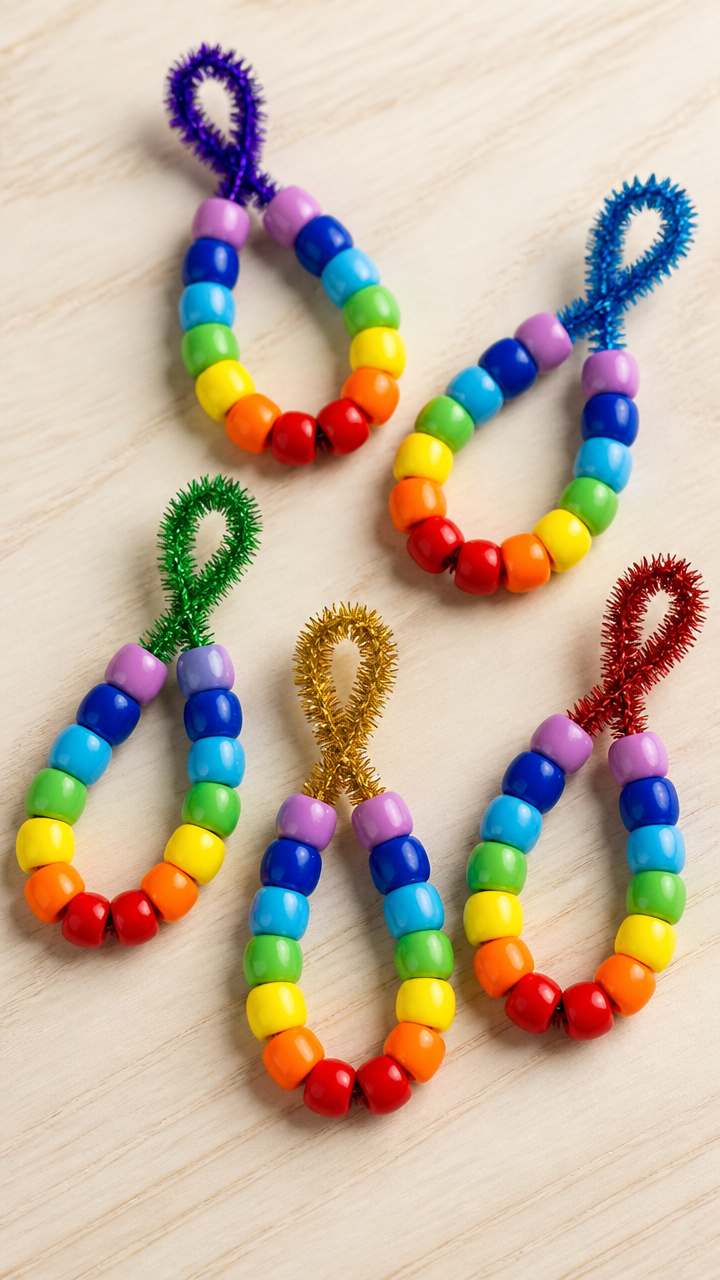 Pipe Cleaner Bead Counting