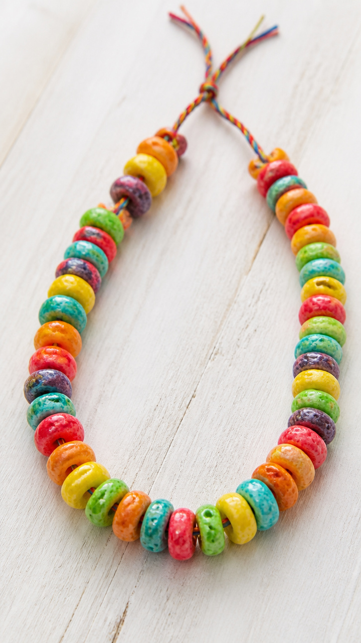 Cereal Loop Necklaces