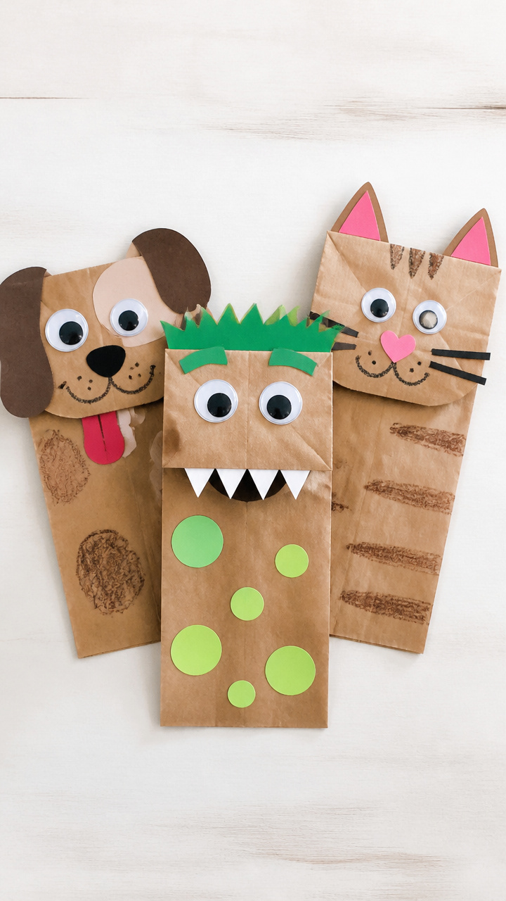 Paper Bag Puppets