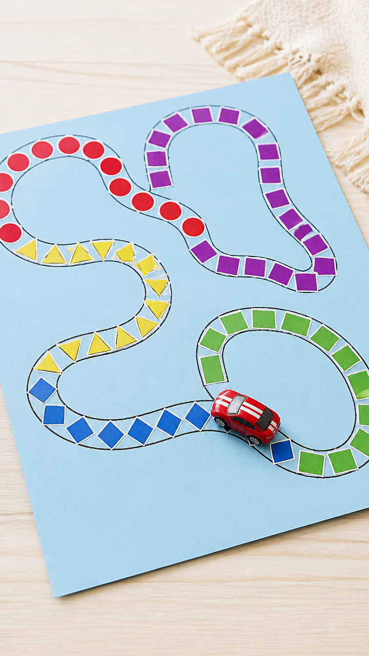 Sticker Shape Roads