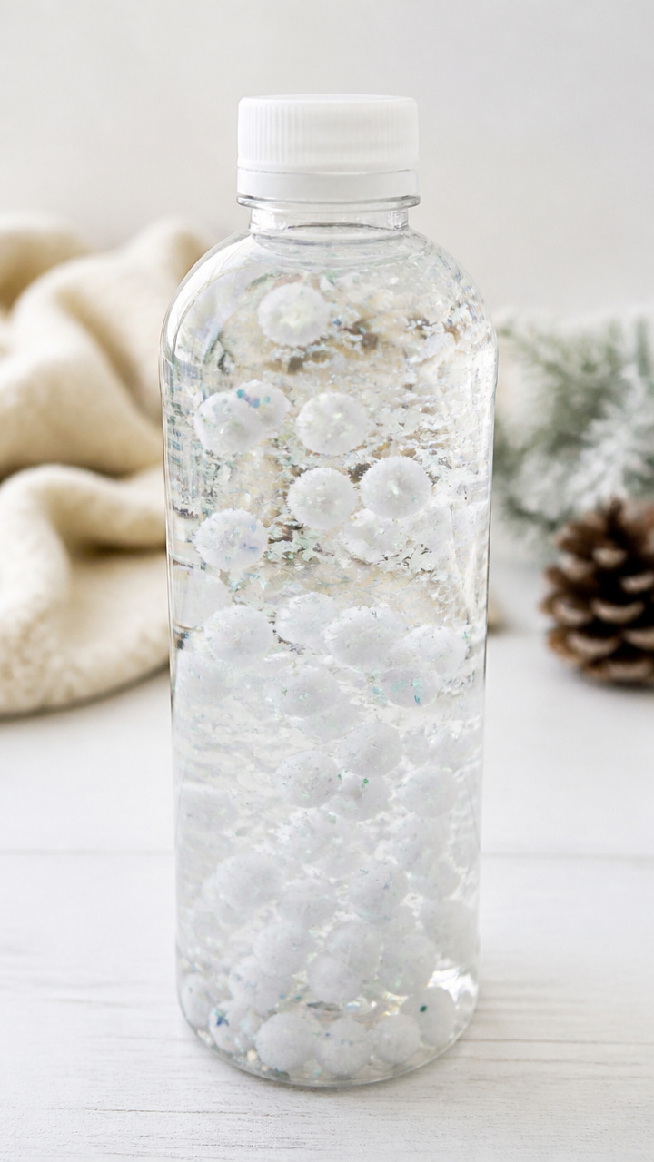 Snowy Sensory Bottle