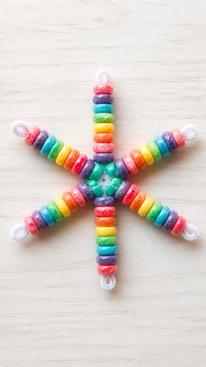 Cereal Loop Snowflakes