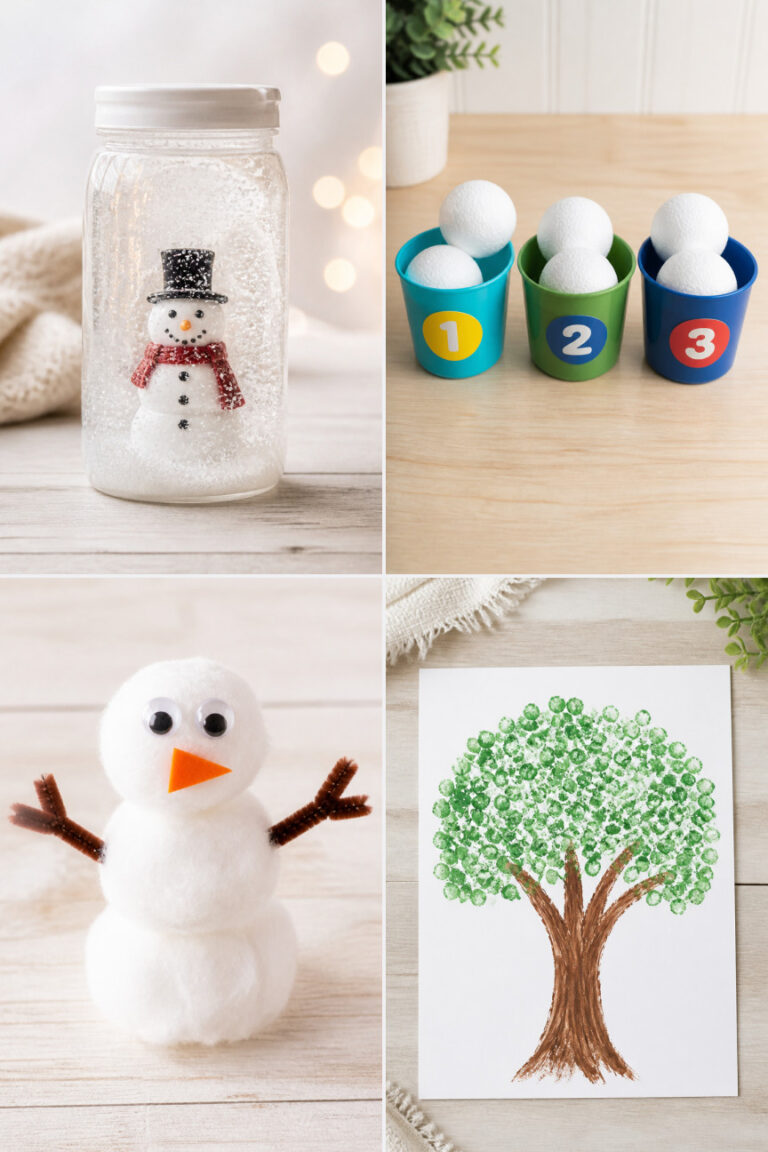 24 Winter Crafts for Two Year Olds