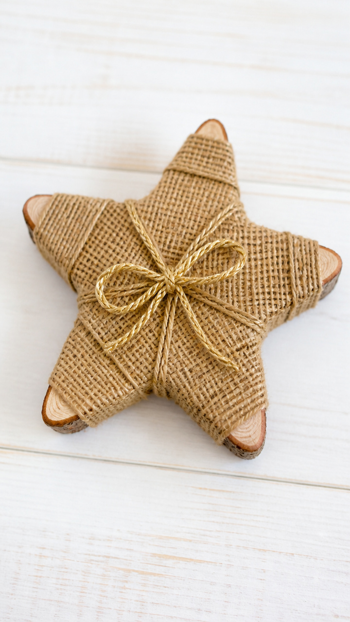 Wood Slice Tree Topper