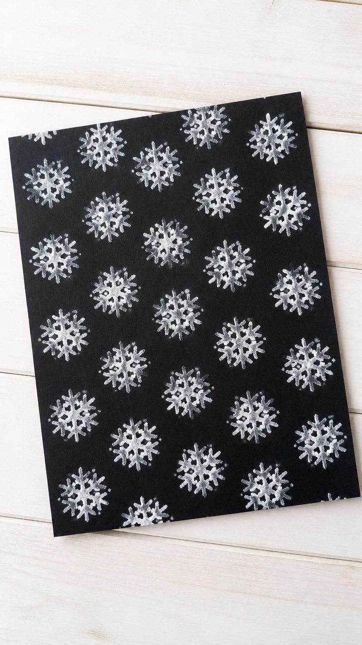 Foam Snowflake Stamps