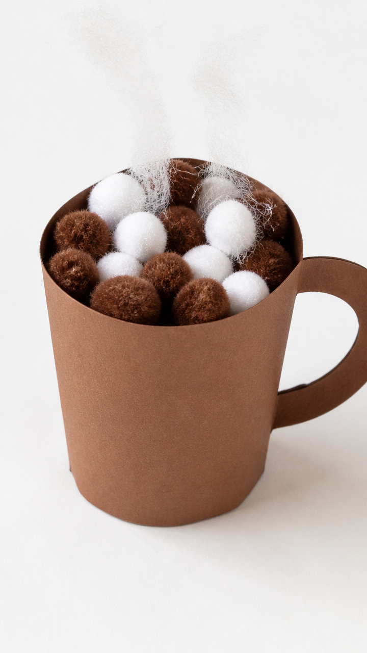 Pom-Pom Hot Cocoa Mugs