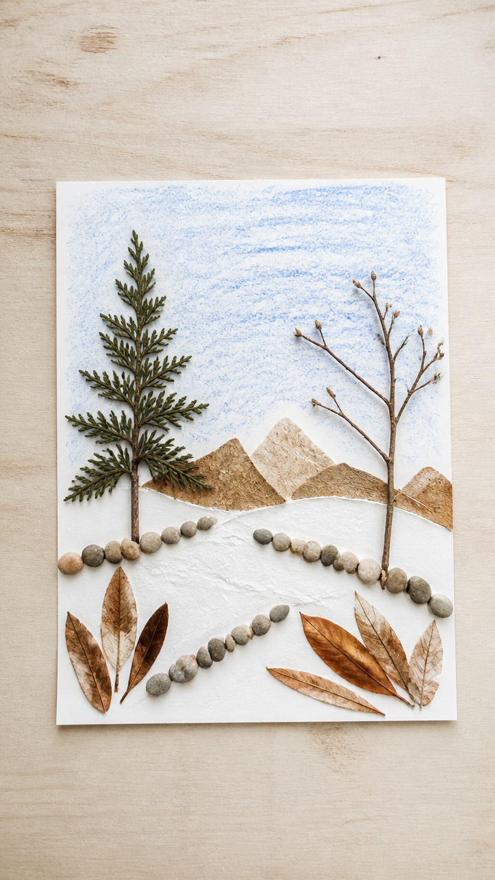 Nature Collage Snow Scenes