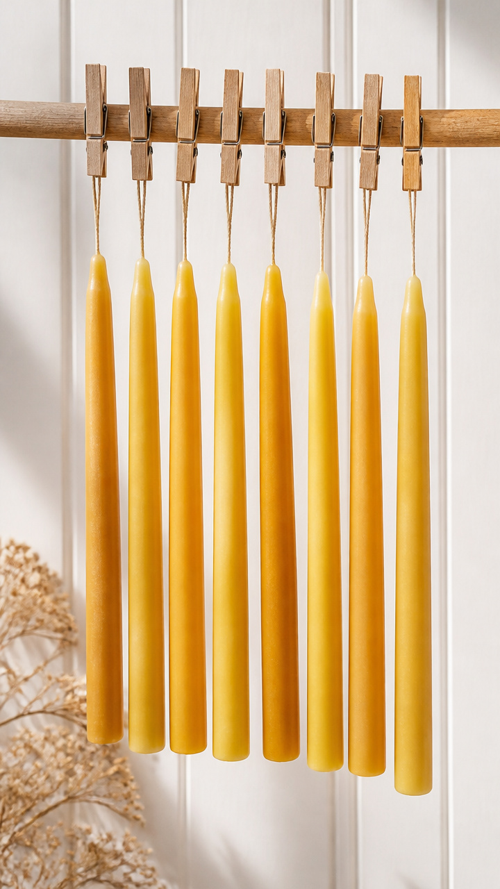 Beeswax Candle Dipping