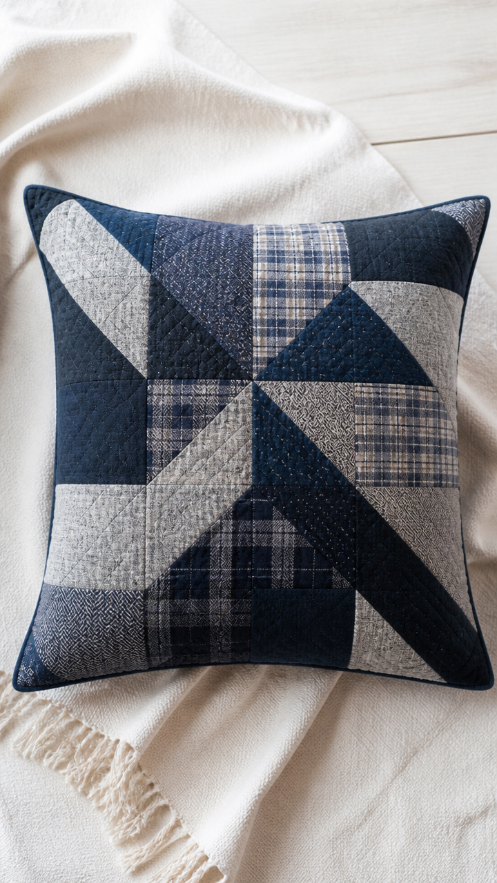 Patchwork Pillow Cover