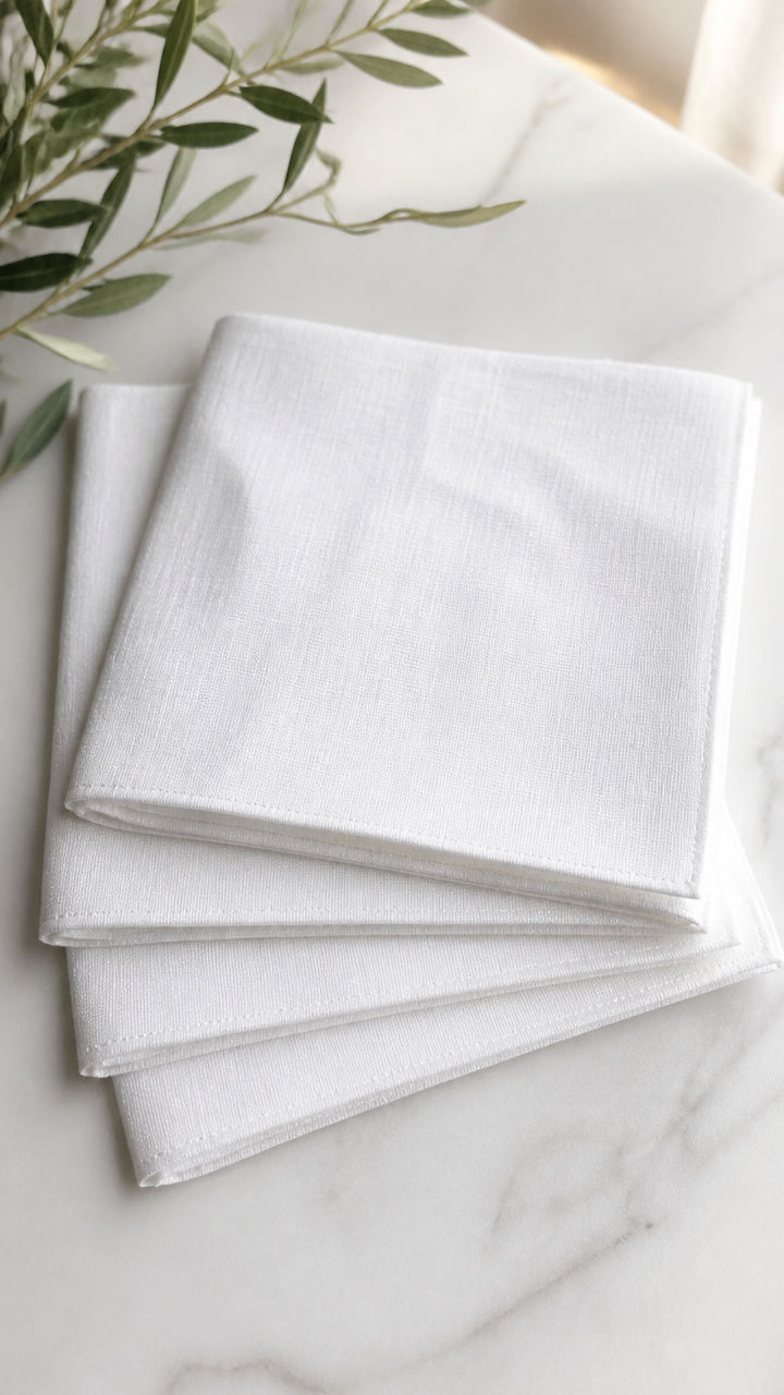 Linen Napkin Hemming
