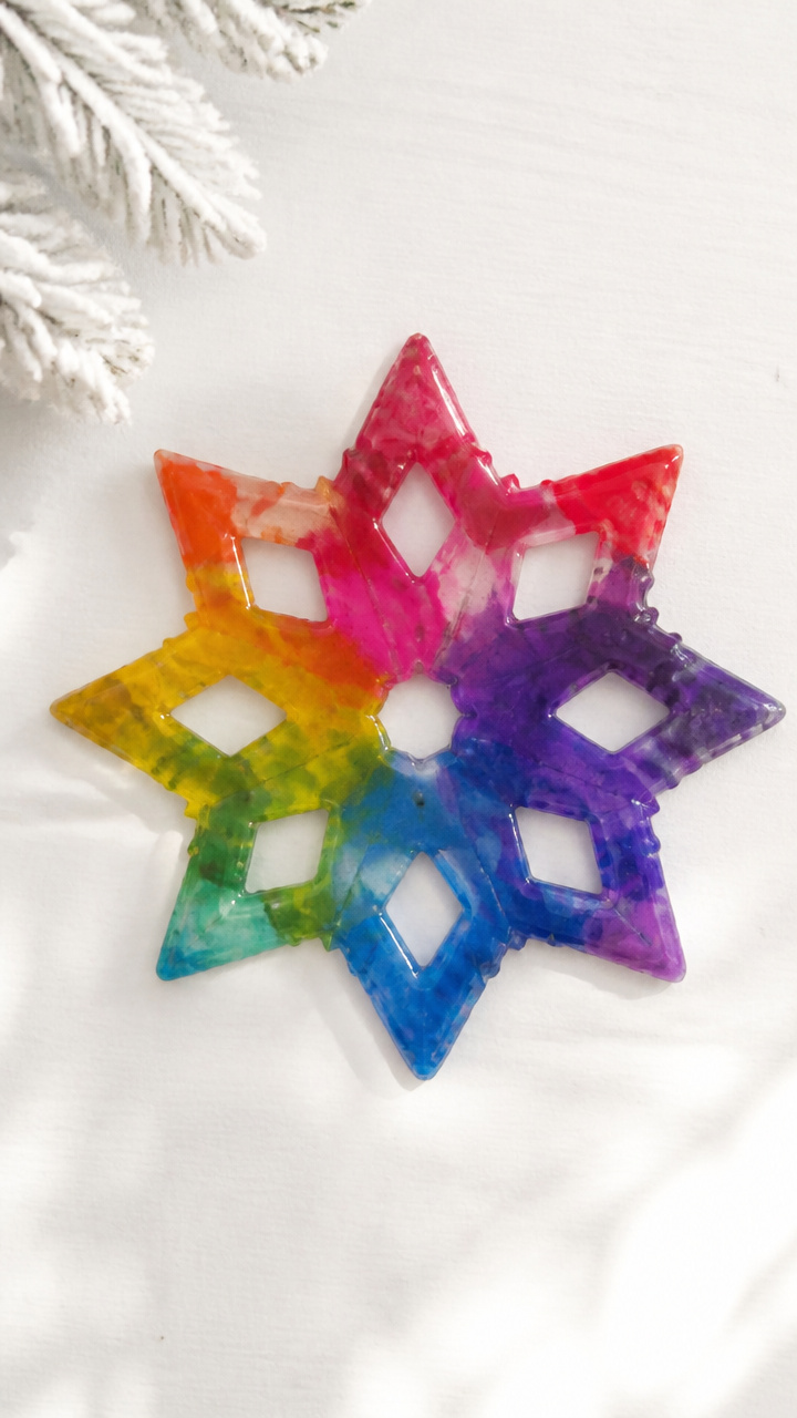 Crayon Melting Art