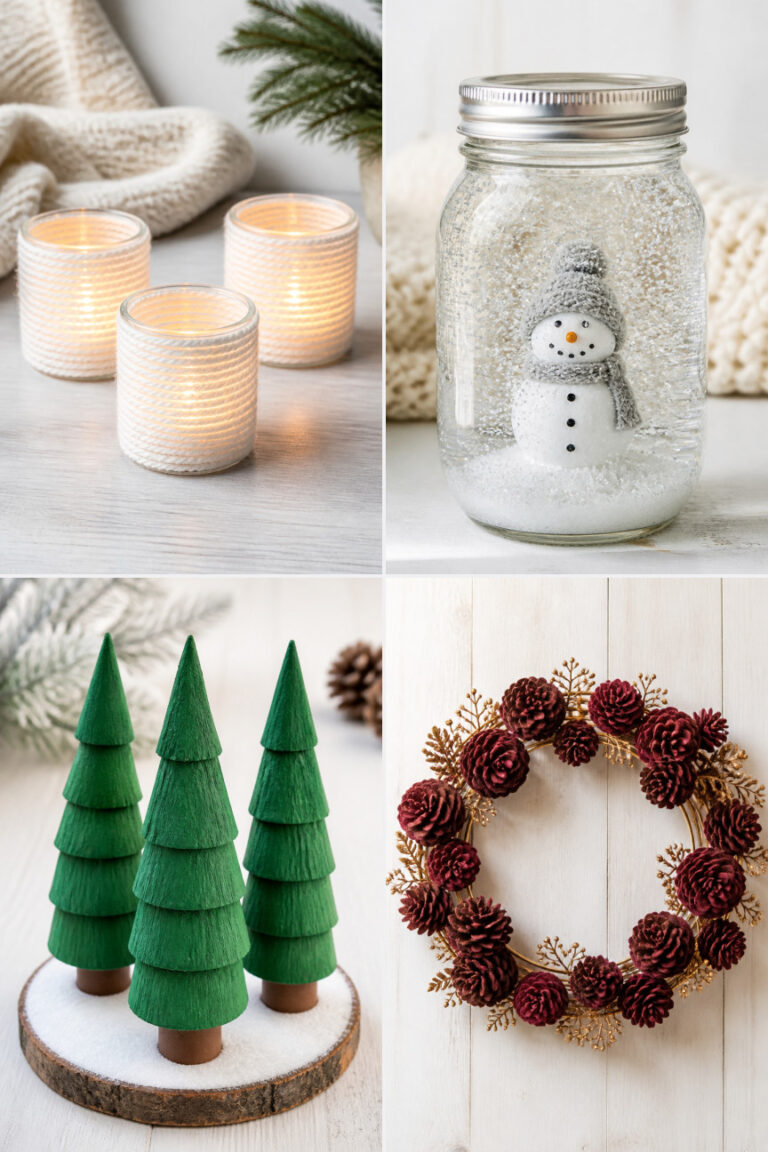 25 Winter Crafts You Can Make with Items from Home
