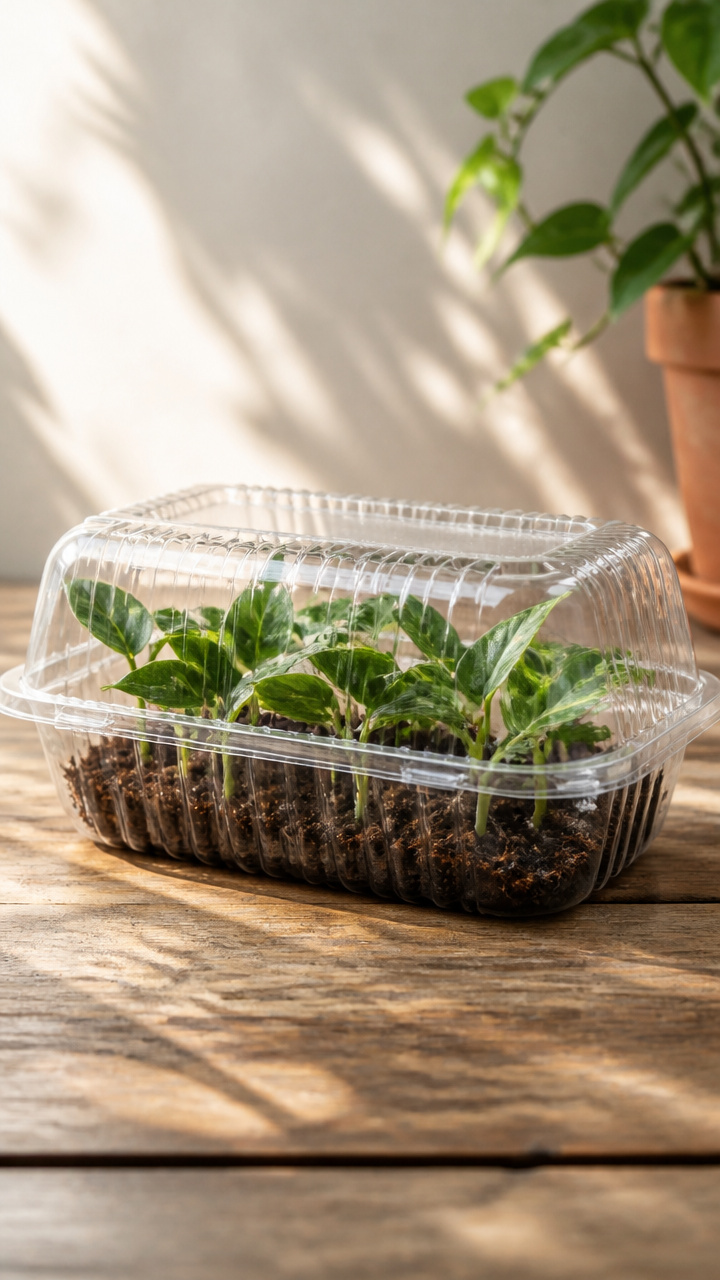 Rotisserie Container Cuttings Propagator